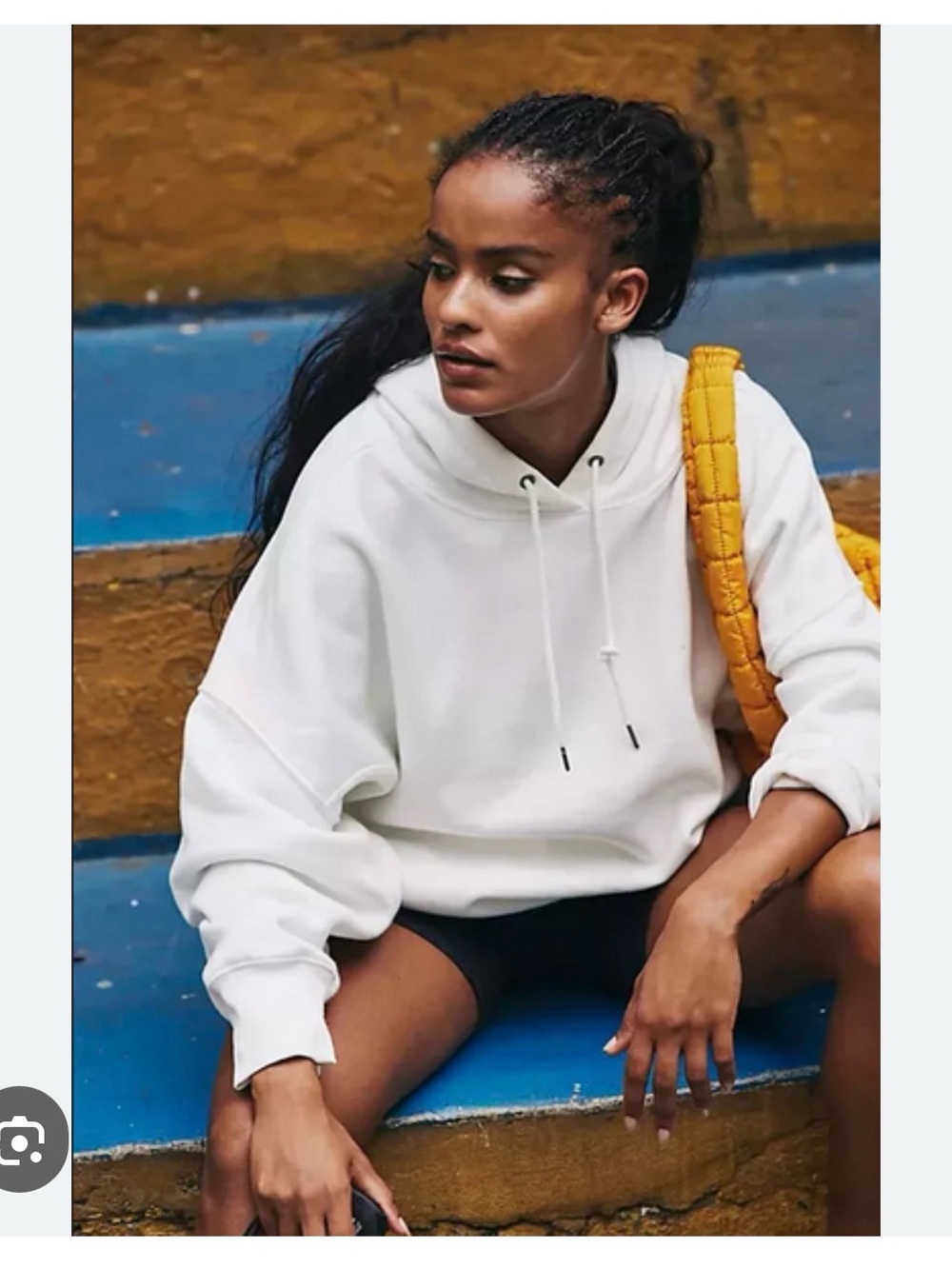 Free People Sprint to the Finish Pullover Hoodie